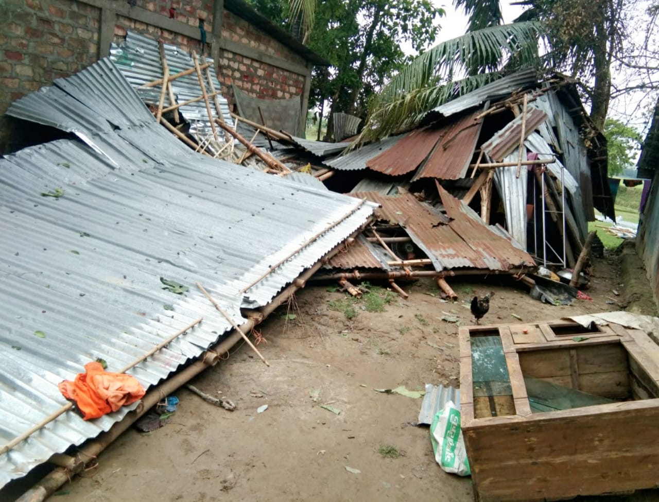 সিলেটে কালবৈশাখীর তান্ডব 